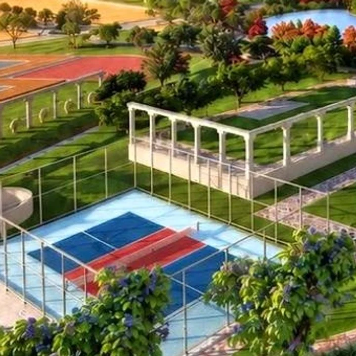 Prestige Chapparakallu Road sports court in the launch render Prestige Chapparakallu Road sports court in the launch render